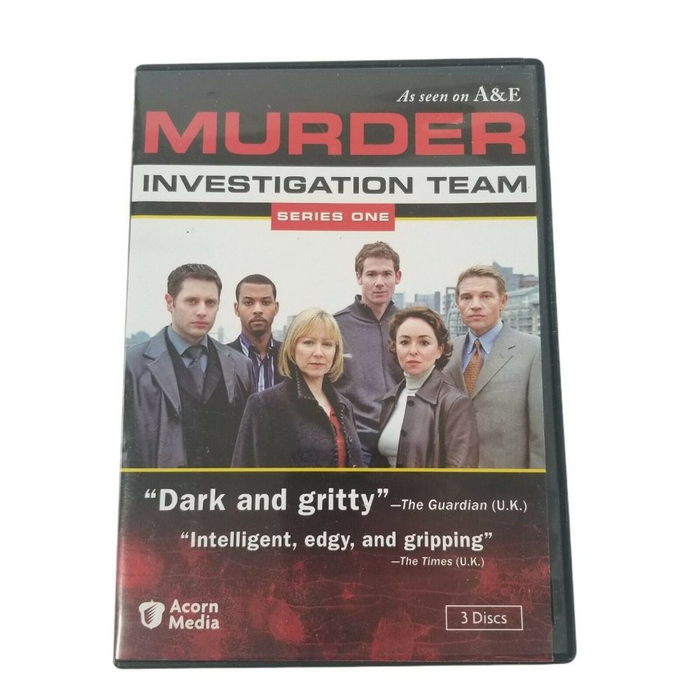 Murder Investigation Team Series 1 DVD 2011 3 Disc Set Acorn Media A&E Detective